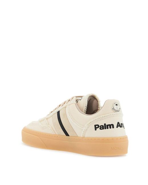 Moncler Genius Natural Leather Sneakers With Details Monaco2 Luxury ...