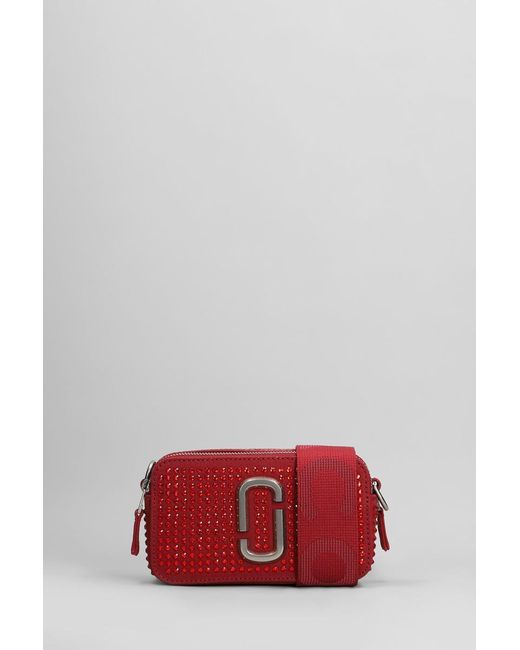 Marc Jacobs Red The Snapshot Shoulder Bag