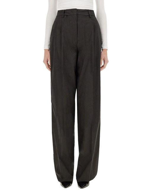 THE LATEST Black Poplin Pants