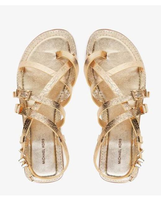 Michael Kors Metallic Sandals