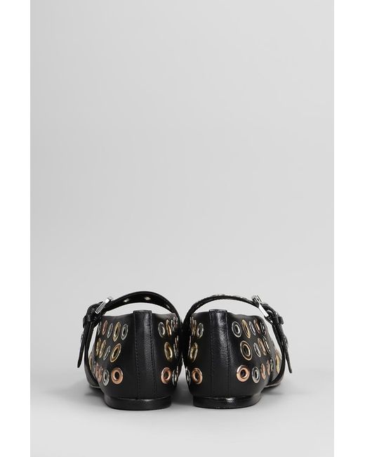 Carrano Gray Ballet Flats