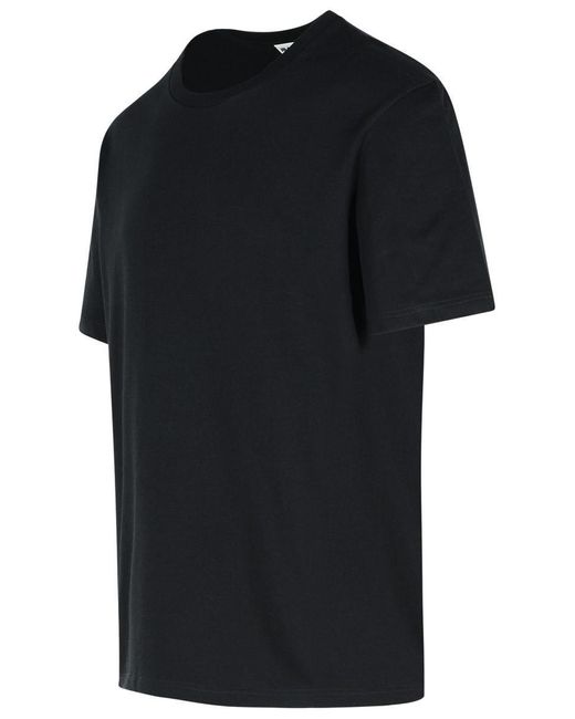 Tシャツ・カットソー Jil Sander Black T-Shirt With Ribbed Neckline Jil Sander Black T-Shirt With Ribbed Neckline | THE LIST