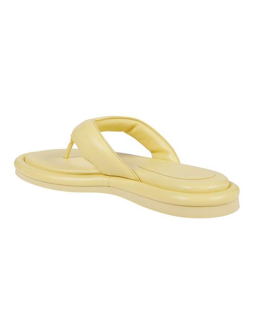 Gia Borghini Yellow Slippers