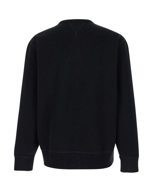 Polo Ralph Lauren Blue Crewneck Sweatshirt With Pony Embroidery for men