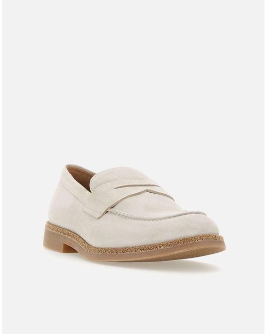 Eleventy White Flat Shoes for men