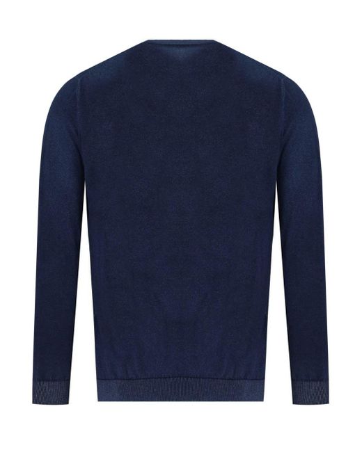 Bob Blue Bart Reversible Crewneck Pullover for men