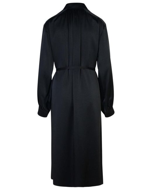 Jil Sander Black Viscose Blend Dress