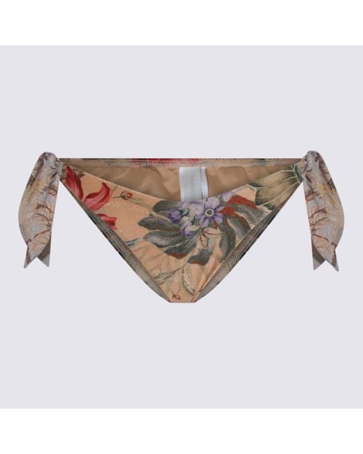 Zimmermann Natural Slip Beachwear