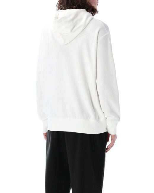 Champion White Reverse Weave Hoodie for men