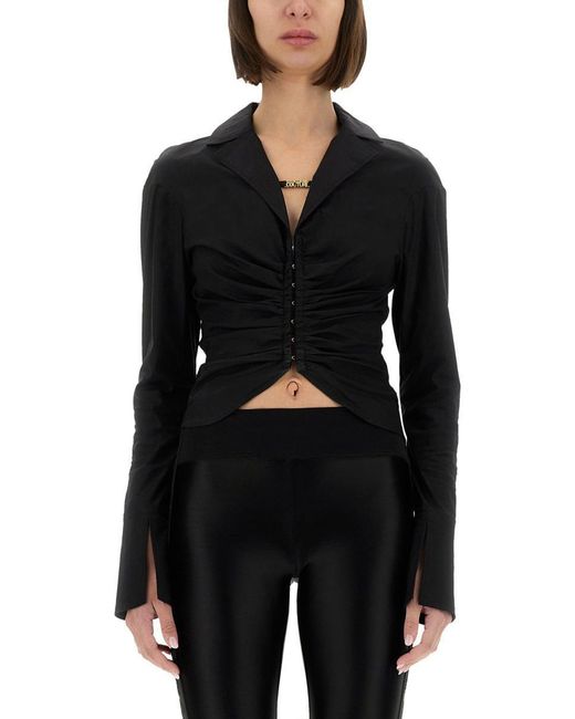 Versace Jeans Couture Shirt With Ruffles And 