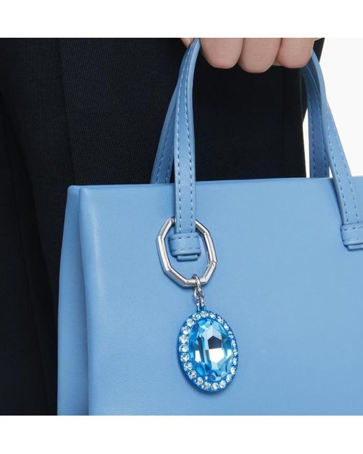 Swarovski Blue Keychains