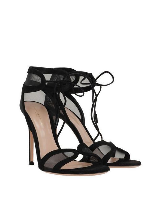 Gianvito Rossi Black Sandals