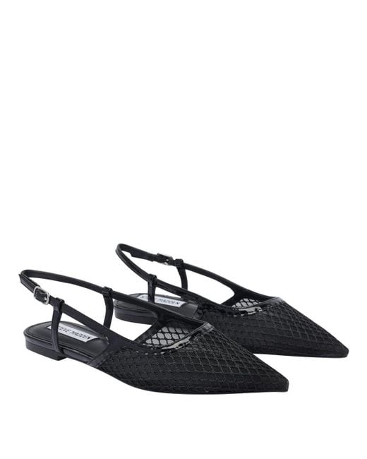 Steve Madden Black Flat Shoes
