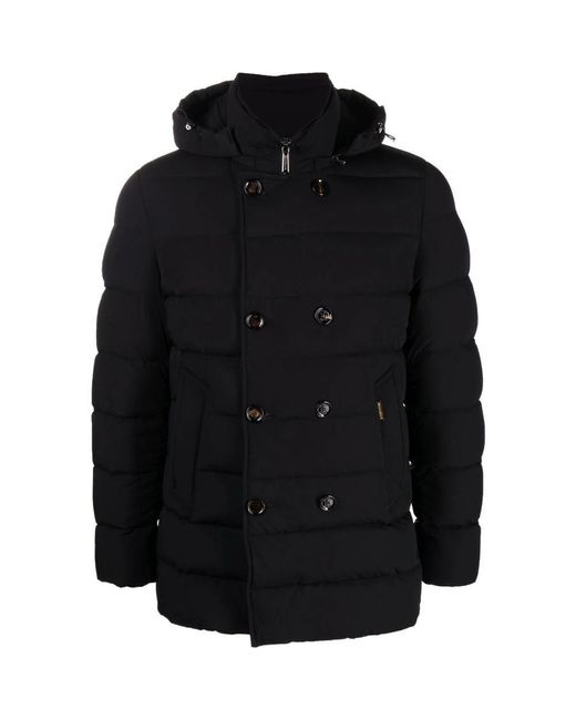 Moorer Black Outerwears for men