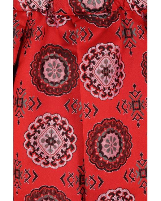 Comme des Garçons Red Trousers