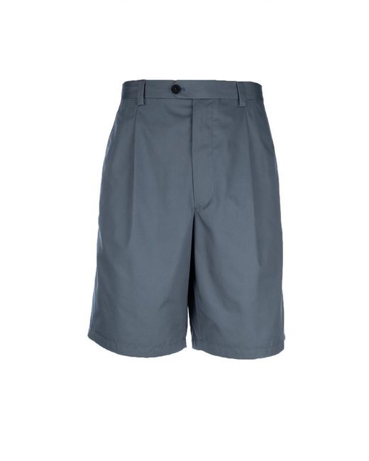 Prada Blue Bermuda for men