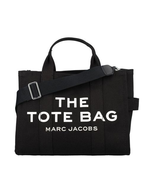 Marc Jacobs Black The Canvas Medium Tote Bag