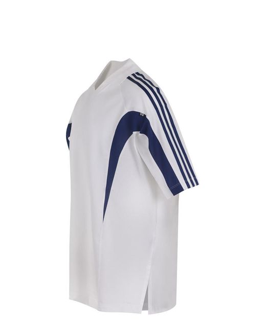Y-3 Blue T-Shirts And Polos for men