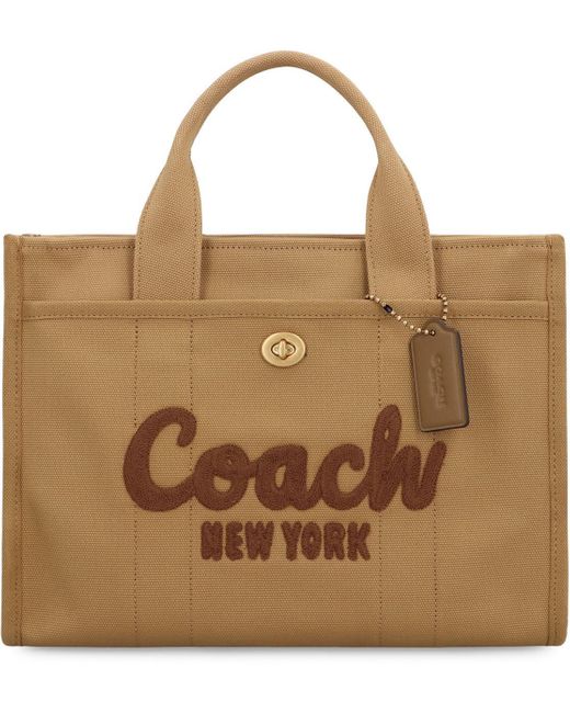 COACH Brown Cargo Tote Bag