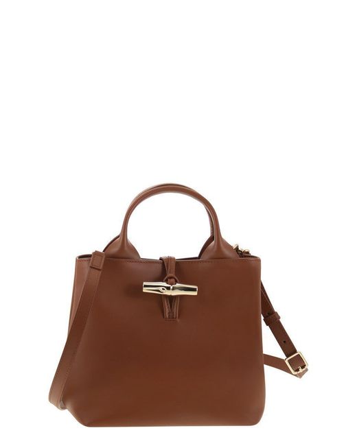 Longchamp Brown Le Roseau