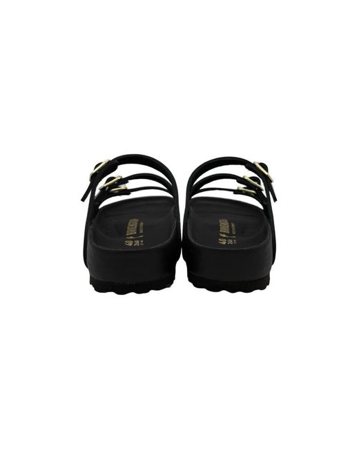 Birkenstock Black City Slippers