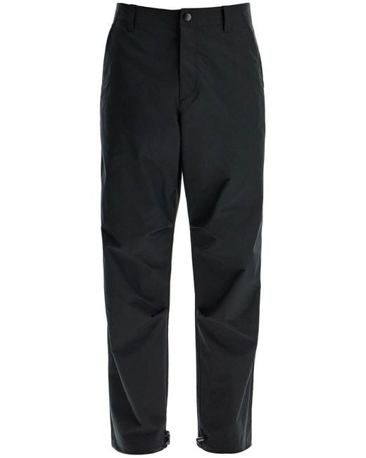 A.P.C. Black Mashi Technical Fabric Pants for men