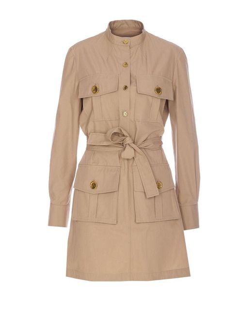 Givenchy Natural Dress With Belt