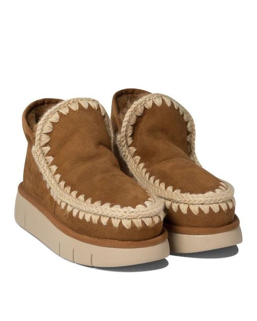 Mou Brown Eskimo Bounce Cognac Sneaker