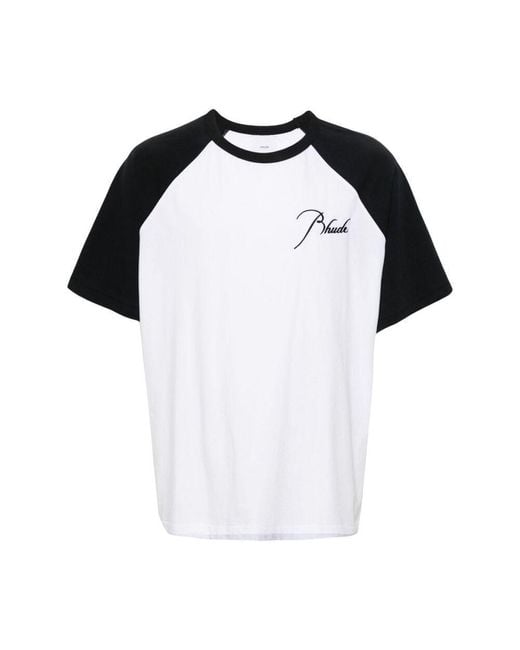 Rhude Black T-Shirts for men