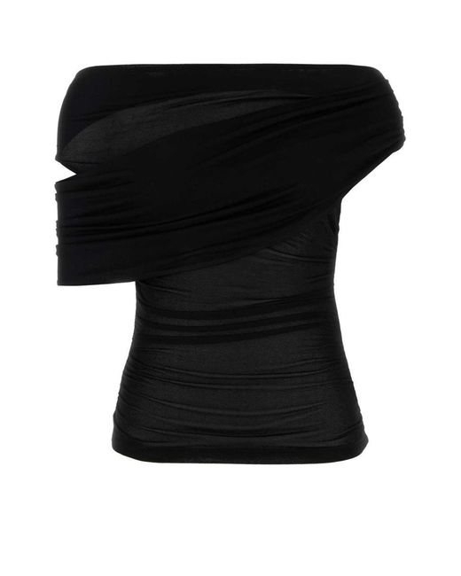 Blumarine Black Jersey Top