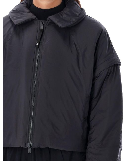 Y-3 Blue Padded Jacket