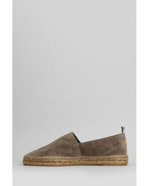 Castaner Gray Pablo T-186 Espadrilles for men