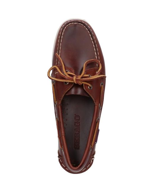 Sebago Purple Flat Shoes