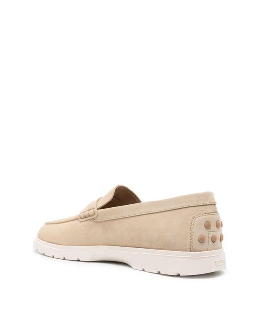 Tod's Natural Flat Shoes for men