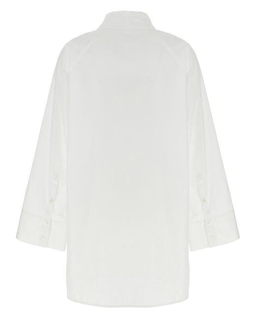 Marella White Emily Ratajkowski X Capsule Shirt
