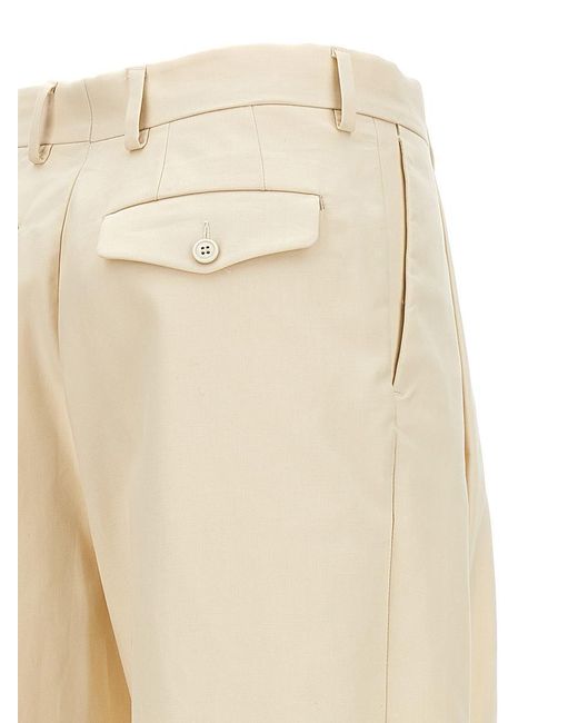 Dries Van Noten Natural 'Partan' Pants