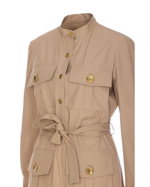 Givenchy Natural Dress With Belt