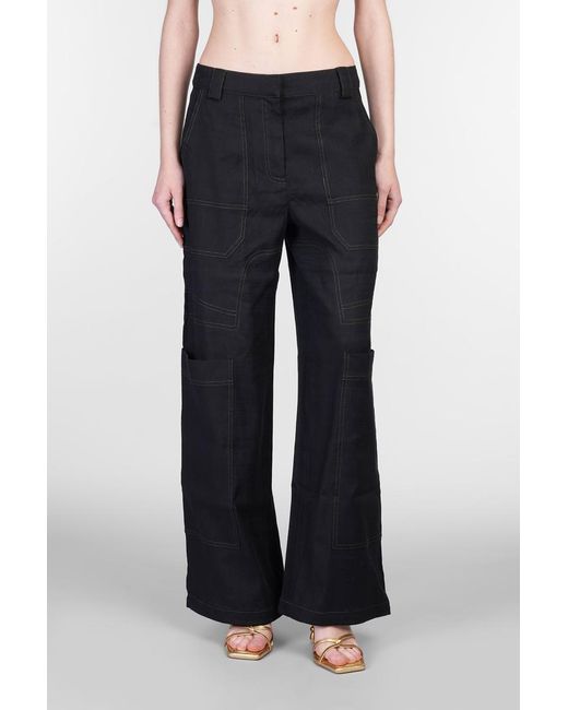 Cult Gaia Black Wynn Pants
