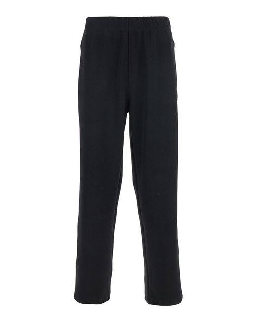 KENZO Blue 'Pop' Pants With Elastic Waist And Logo Patch On The Side for men
