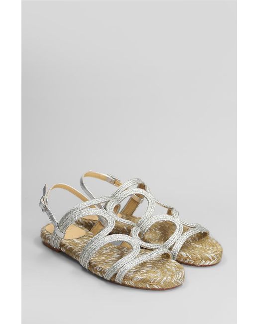 Castaner White Pitra-266 Flats