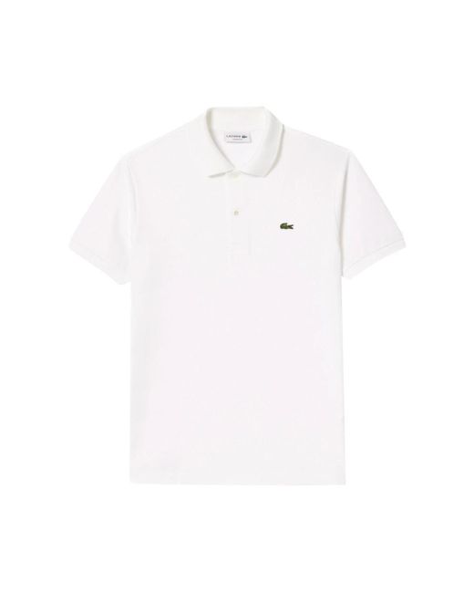 Lacoste White T-Shirt M/C for men