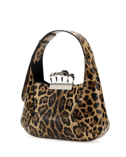 Alexander McQueen Metallic Handbags