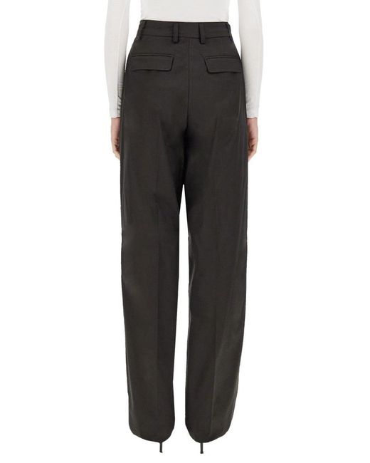 THE LATEST Black Poplin Pants
