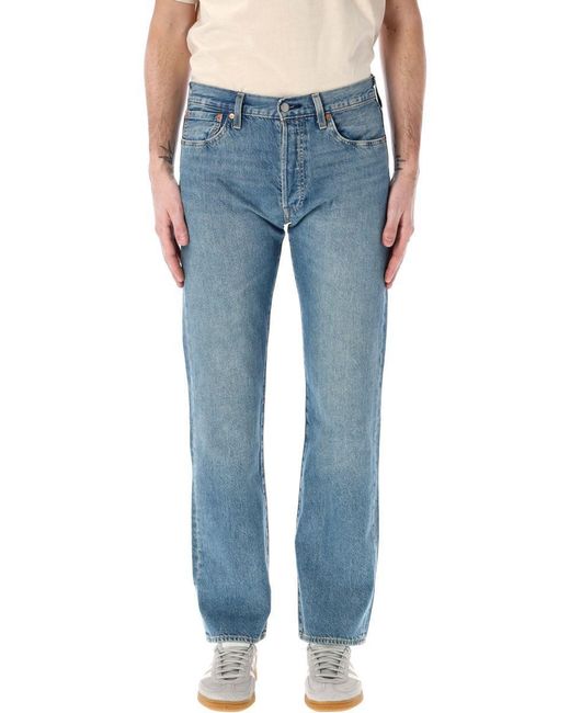 Levi's Blue 501 Original Jeans for men