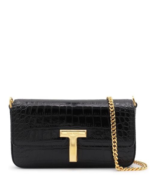 Tom Ford Black Mini Crossbody Bag