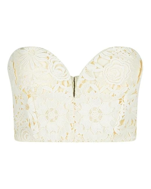 ROTATE BIRGER CHRISTENSEN Natural '3D' Polyester Corset