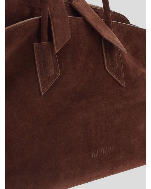 The Attico Brown "The Walk" Medium Bag