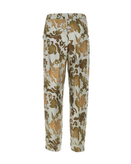 Max Mara Metallic Trousers