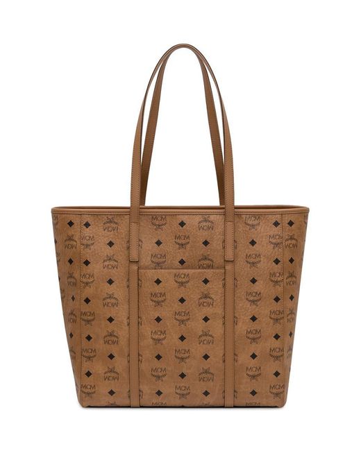MCM Brown Shopper Bag