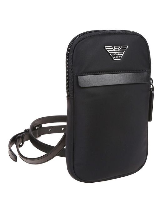 Emporio Armani Black Satchel & Cross Body for men